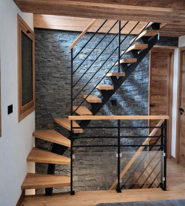 Escalier sur mesure Pralognan-la-Vanoise
